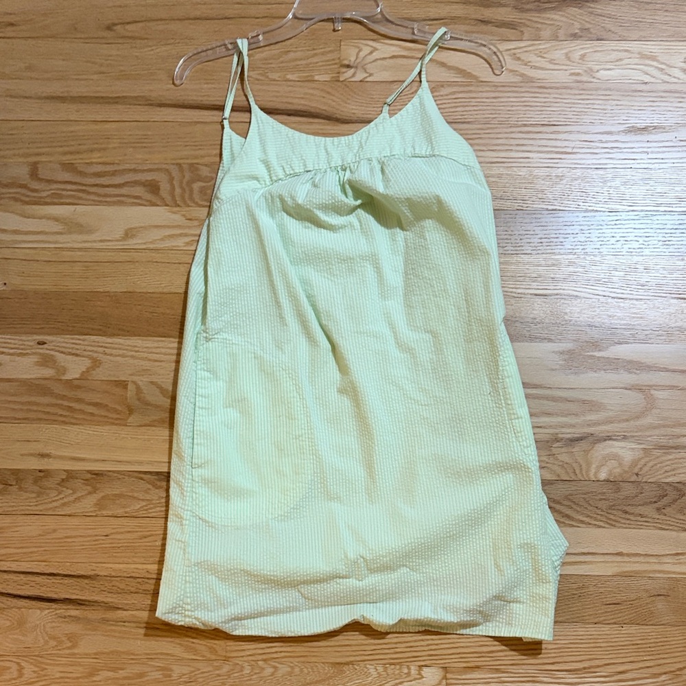 Patagonia Seersucker Slip Dress